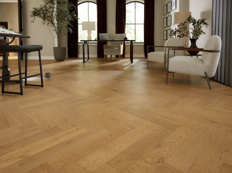 Karastan Belleluxe Floors in a stylish home office